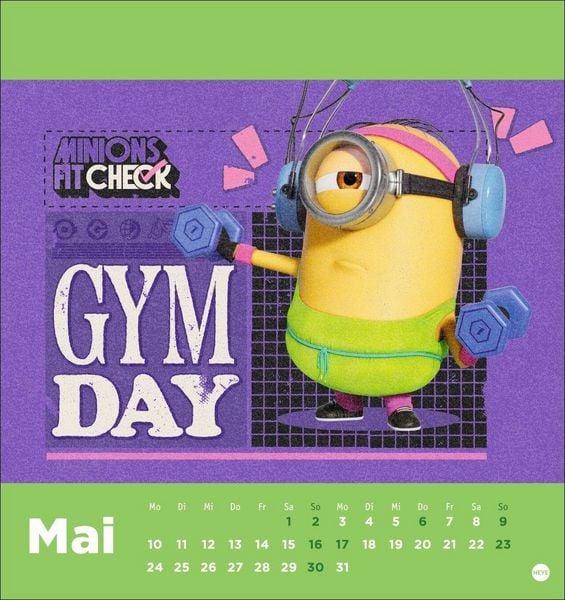 Produktbild: Minions Postkartenkalender 2027