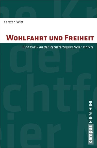 Produktbild: Wohlfahrt und Freiheit