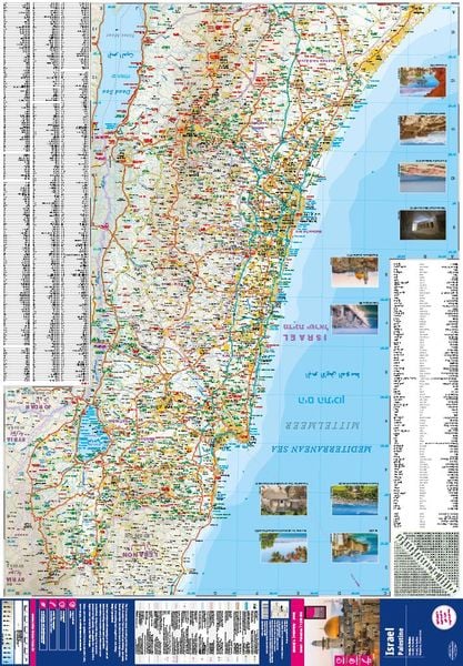 Reise Know-How Landkarte Israel, Palästina / Israel, Palestine (1:250.000)