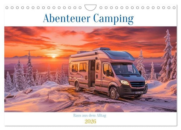 Produktbild: Abenteuer Camping (Wandkalender 2026 DIN A4 quer), CALVENDO Monatskalender