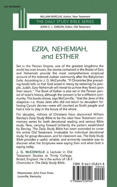 Produktbild: Ezra, Nehemiah, and Esther