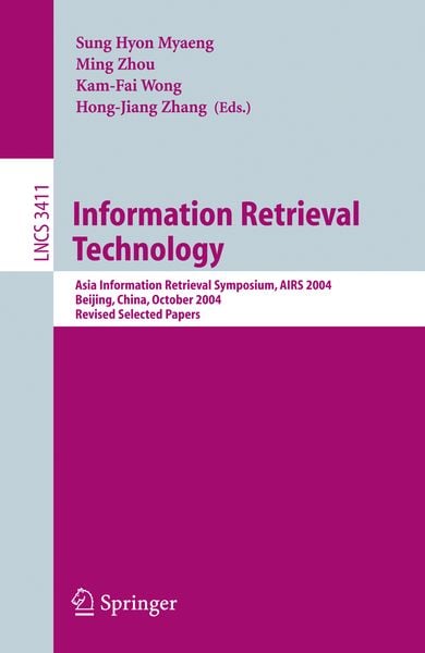 Produktbild: Information Retrieval Technology