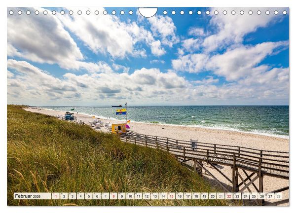Produktbild: Insel Sylt - Fantastische Momente (Wandkalender 2026 DIN A4 quer), CALVENDO Monatskalender