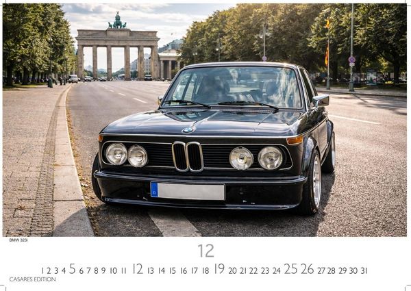 Produktbild: BMW Classic Cars Kalender 2027 &ndash; Wandkalender | Fotokalender Oldtimer 35x50cm BMW Odltimer - Hochwertiger Oldtimer Kalender.