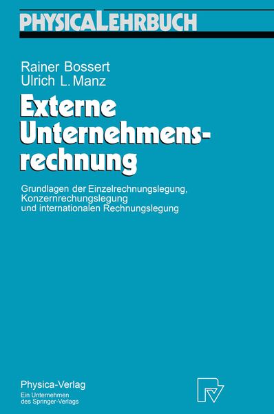 Produktbild: Externe Unternehmensrechnung