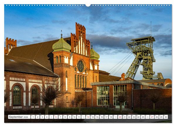 Produktbild: Die Zechen im Ruhrpott (hochwertiger Premium Wandkalender 2026 DIN A2 quer), Kunstdruck in Hochglanz
