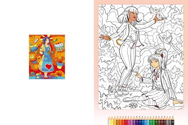 Produktbild: Malen nach Zahlen Manga