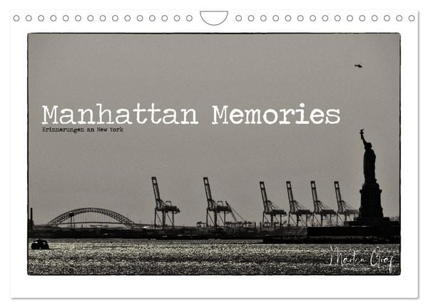 Produktbild: Manhattan Memories - Erinnerungen an New York (Wandkalender 2026 DIN A4 quer), CALVENDO Monatskalender
