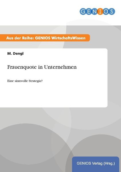 Produktbild: Frauenquote in Unternehmen