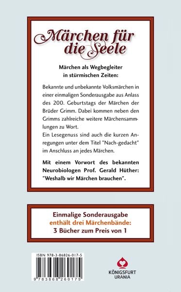 Produktbild: M&auml;rchen f&uuml;r die Seele
