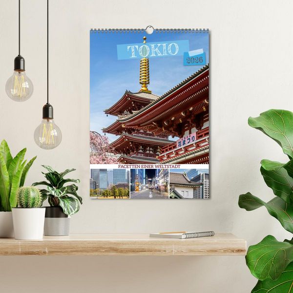 Produktbild: Tokio - Facetten einer Weltstadt (Wandkalender 2026 DIN A3 hoch), CALVENDO Monatskalender