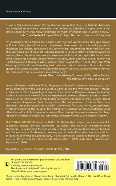 Produktbild: Jewish Wayfarers in Modern China
