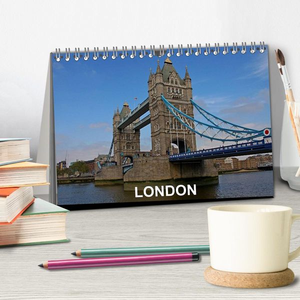 Produktbild: London (Tischkalender 2026 DIN A5 quer), CALVENDO Monatskalender