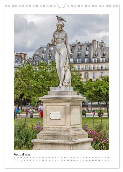 Produktbild: Paris (Wandkalender 2026 DIN A3 hoch), CALVENDO Monatskalender