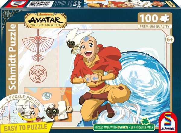 Produktbild: Avatar, Der Herr der Elemente 100 Teile