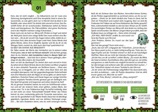 Produktbild: Der Minecraft Code (Band 2) - Gefahr auf der Pixelinsel
