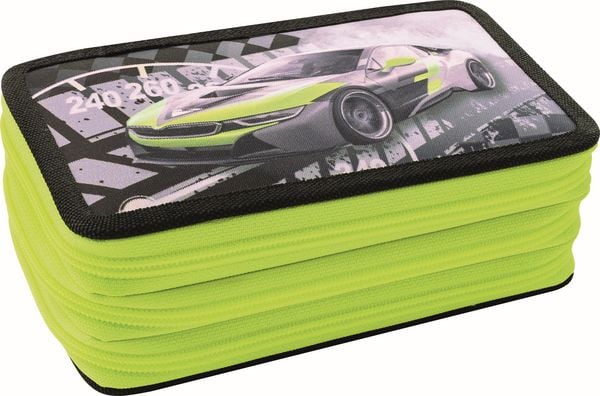 Produktbild: Sch&uuml;leretui Triple Decker Race Car 36 Teile