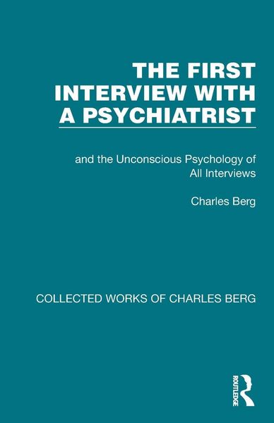 Produktbild: The First Interview with a Psychiatrist
