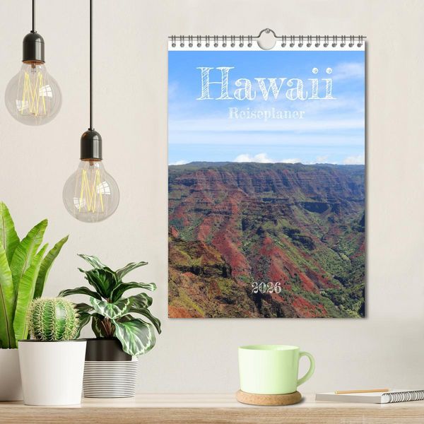 Produktbild: Hawaii - Reiseplaner (Wandkalender 2026 DIN A4 hoch), CALVENDO Monatskalender