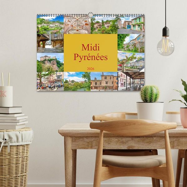 Produktbild: Midi-Pyr&eacute;n&eacute;es (Wandkalender 2026 DIN A3 quer), CALVENDO Monatskalender