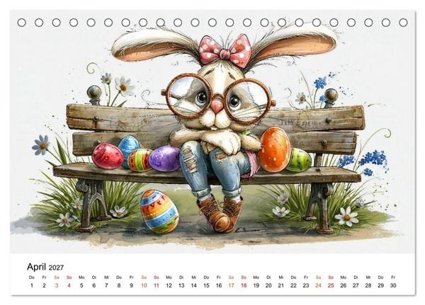 Produktbild: Tieralarm - Fell, Fun & Firlefanz (Tischkalender 2027 DIN A5 quer), CALVENDO Monatskalender