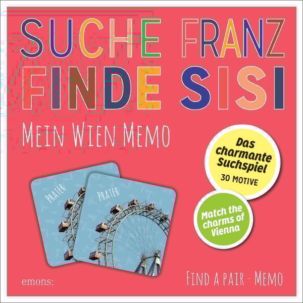 Produktbild: Suche Franz - Finde Sisi. Mein Wien Memo (Spiel)