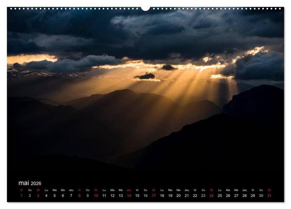 Produktbild: Ambiances Ari&egrave;ge Pyr&eacute;n&eacute;es (Calendrier mural 2026 DIN A2 vertical) calendrier de bureau