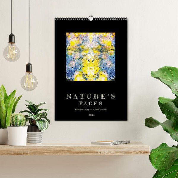 Produktbild: Nature's Faces (Wandkalender 2026 DIN A3 hoch), CALVENDO Monatskalender
