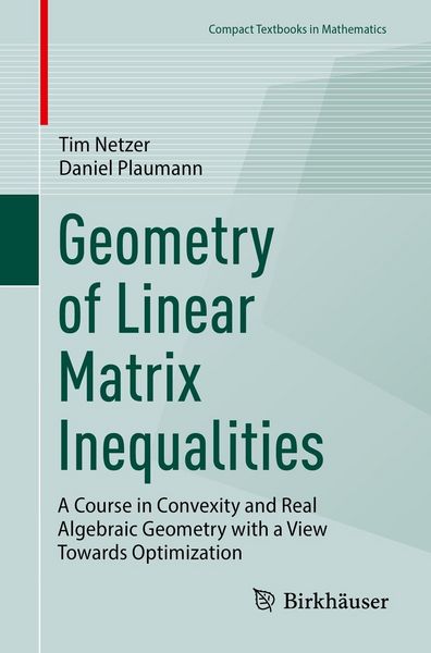 Produktbild: Geometry of Linear Matrix Inequalities