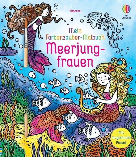 Produktbild: Mein Farbenzauber-Malbuch: Meerjungfrauen