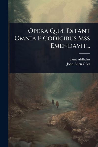 Produktbild: Opera Qu&Atilde;] Extant Omnia E Codicibus Mss Emendavit...