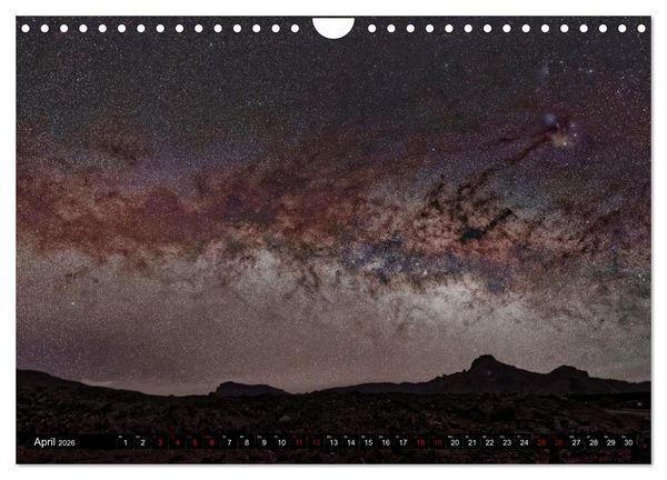 Produktbild: Deepsky Wide (Wandkalender 2026 DIN A4 quer), CALVENDO Monatskalender