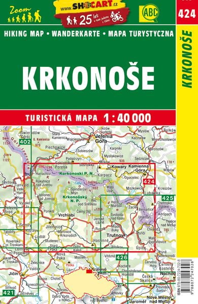 Produktbild: Wanderkarte Tschechien Krkonose