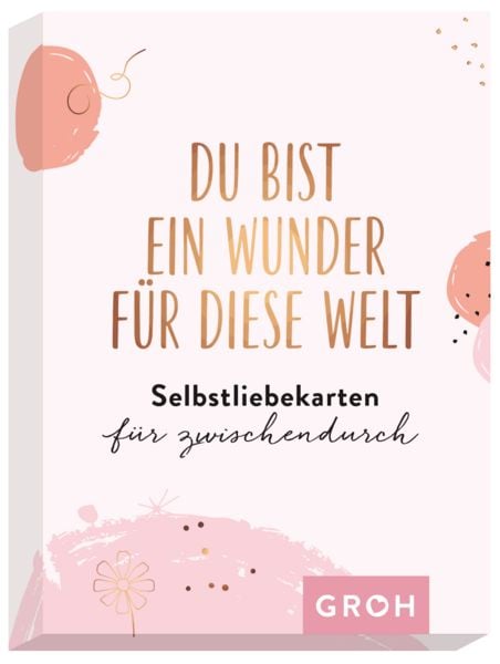 Produktbild: Du bist ein Wunder f&uuml;r diese Welt - Selbstliebekarten f&uuml;r zwischendurch