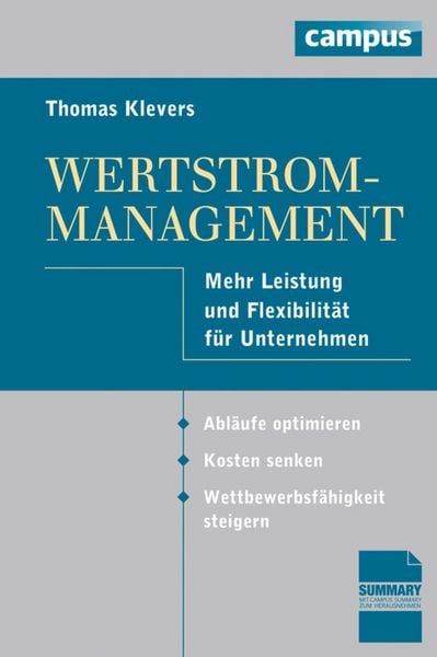 Produktbild: Wertstrom-Management