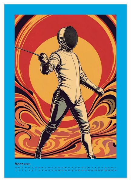 Produktbild: Olympische Sportarten (Wandkalender 2026 DIN A4 hoch), CALVENDO Monatskalender
