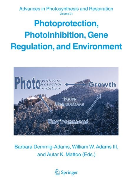 Produktbild: Photoprotection, Photoinhibition, Gene Regulation, and Environment