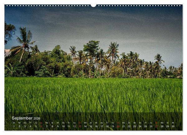 Produktbild: Bali - Insel der Tempel, G&ouml;tter und D&auml;monen (hochwertiger Premium Wandkalender 2026 DIN A2 quer), Kunstdruck in Hochglanz