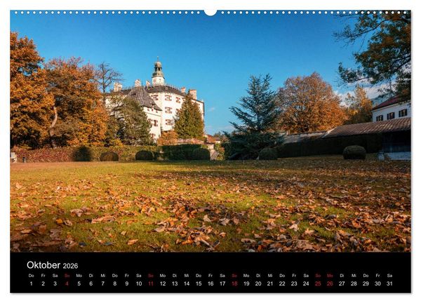 Produktbild: Innsbruck - Capital of the Alps (Wandkalender 2026 DIN A2 quer), CALVENDO Monatskalender