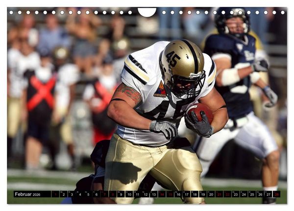 Produktbild: American Football - Athleten (Wandkalender 2026 DIN A4 quer), CALVENDO Monatskalender