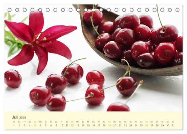 Produktbild: Leckereien aus der K&uuml;che CH - Version (Tischkalender 2026 DIN A5 quer), CALVENDO Monatskalender