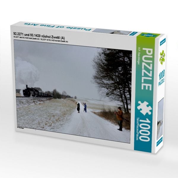 CALVENDO Puzzle 92.2271 und 93.1420 nächst Zwettl (A) | 1000 Teile Lege-Größe 64x48cm Foto-Puzzle für glückliche Stunden