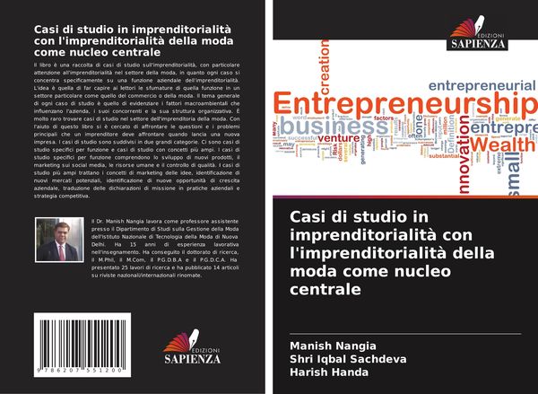 Produktbild: Casi di studio in imprenditorialit&agrave; con l'imprenditorialit&agrave; della moda come nucleo centrale