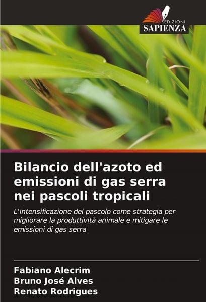 Produktbild: Bilancio dell'azoto ed emissioni di gas serra nei pascoli tropicali
