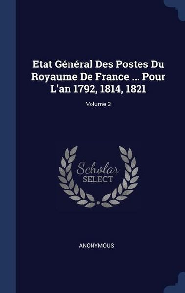 Produktbild: Etat General des Postes Du Roy