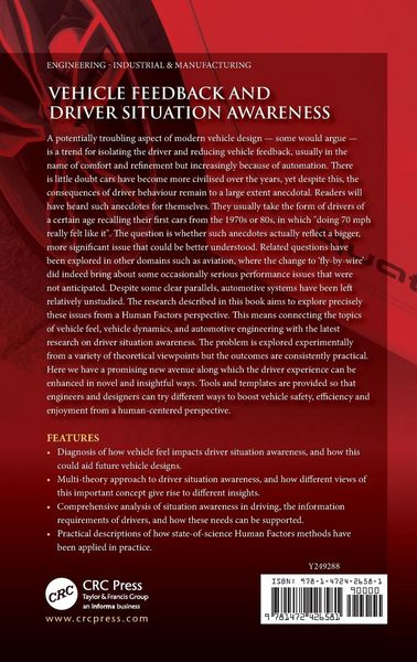 Produktbild: Vehicle Feedback and Driver Situation Awareness