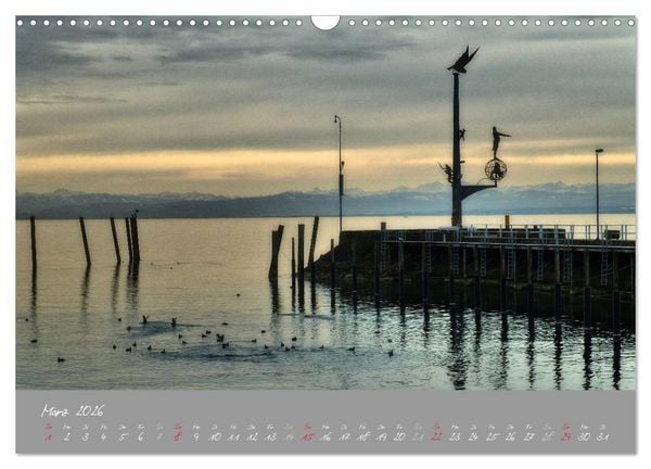 Produktbild: Farbrausch Bodensee (Wandkalender 2026 DIN A3 quer), CALVENDO Monatskalender