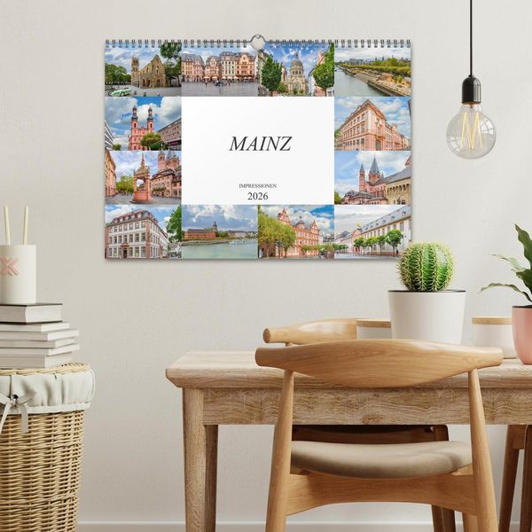 Produktbild: Mainz Impressionen (Wandkalender 2026 DIN A3 quer), CALVENDO Monatskalender