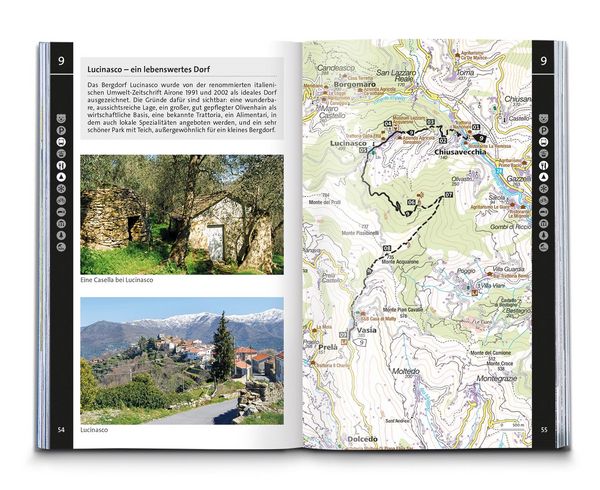 Produktbild: KOMPASS Wanderf&uuml;hrer Ligurien mit Cinque Terre, 50 Touren