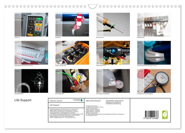 Produktbild: Life Support (Wandkalender 2026 DIN A3 quer), CALVENDO Monatskalender